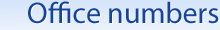 Northampton and London Office Telephone Numbers